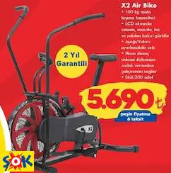 FOX FİTNESS X2 AİR BİKE BİSİKLET